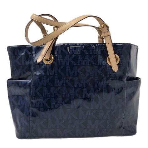 michael kors pale blue nickel tote
